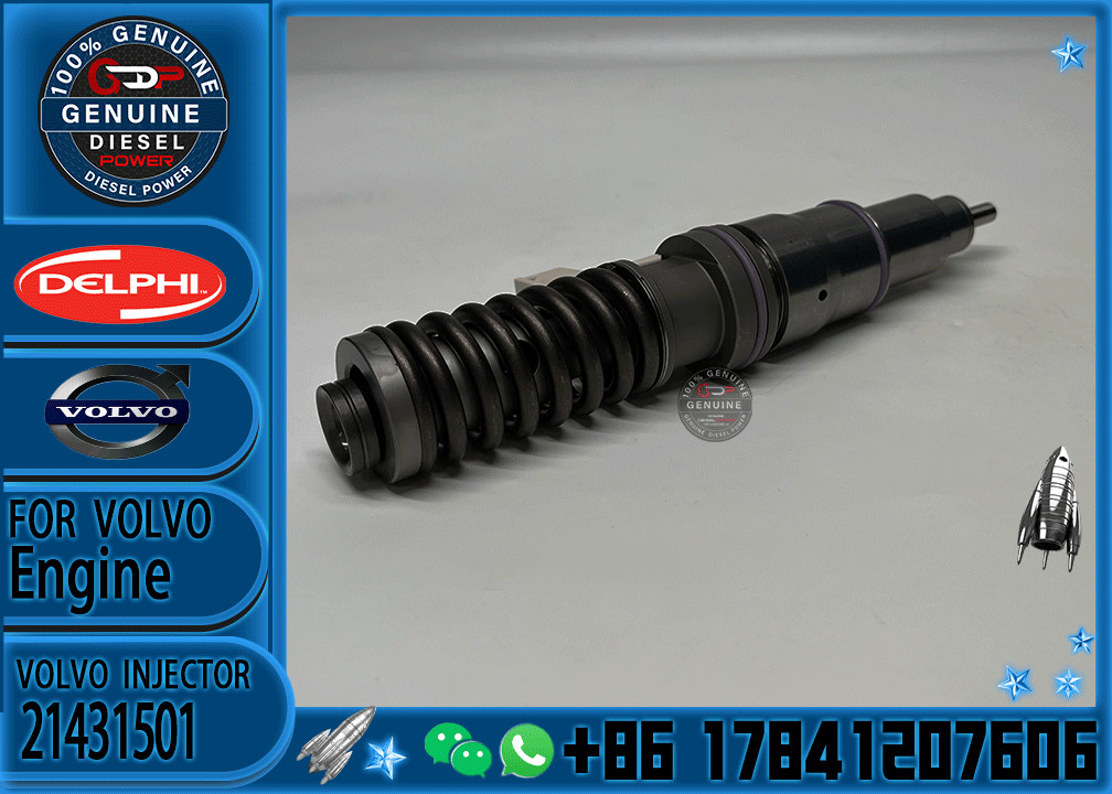 Common Rail E3.4/4G Fuel Injector Part BEBE5G09001 21431501 for Volvo Trucks