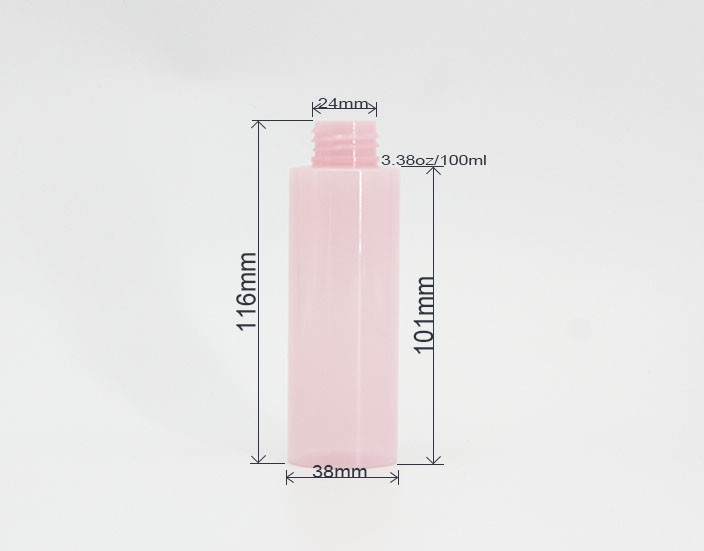 Pink 146mm 3.4oz Squeeze Spray Bottle