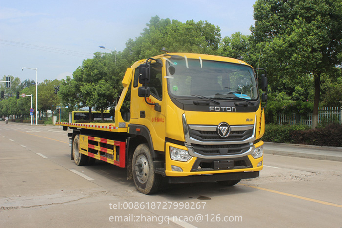 Cheapest Price Flat Wrecker Truck With Huge Power