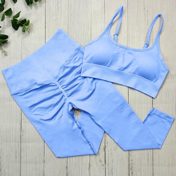 High Quality Workout Sets For Women Active 2 Pieces Seamless Matching Sports Bra