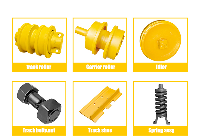 Whole Undercarriage Set For CAT D8L All Series Top Track Roller Idler Sprocket Segment For Undercarriage Spare Parts