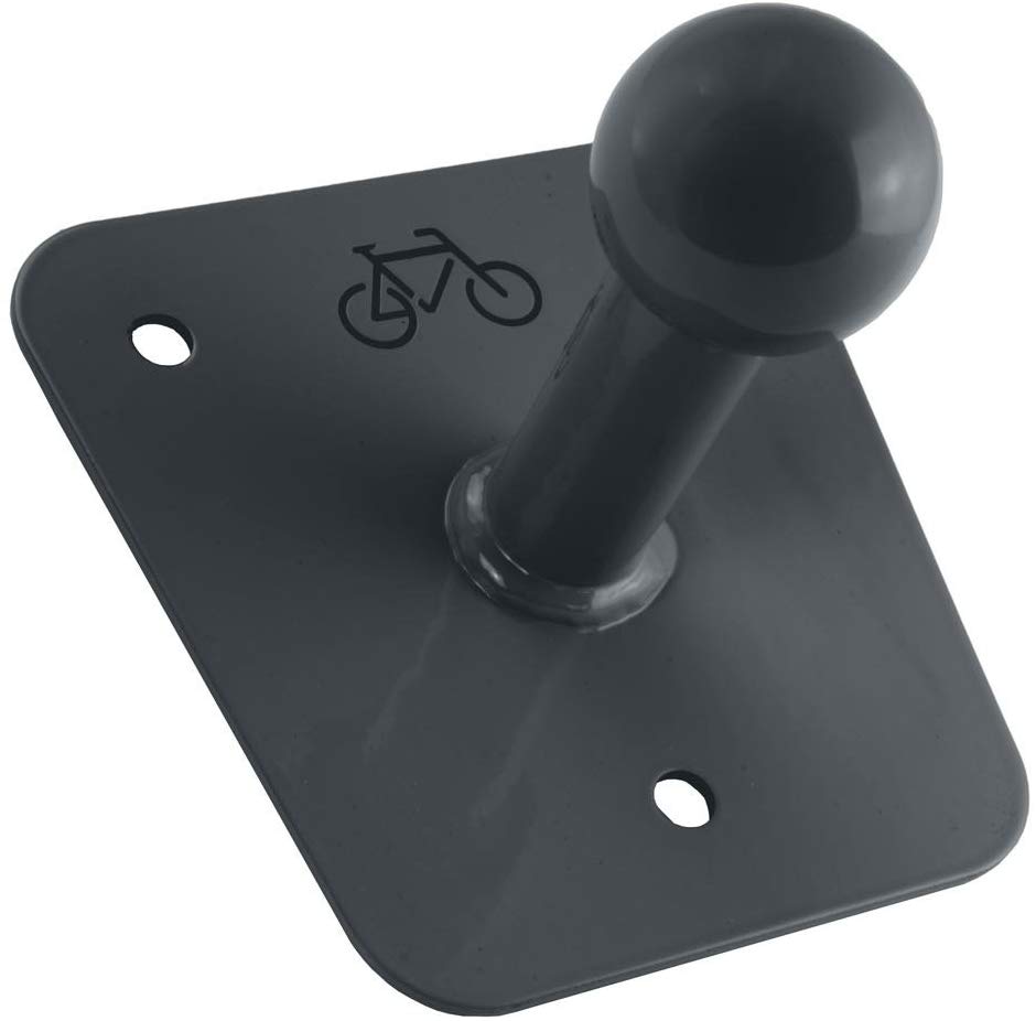 Power Coating Carbon Steel Bicycle Carrier Wall Mount Includes Screws and Dowels