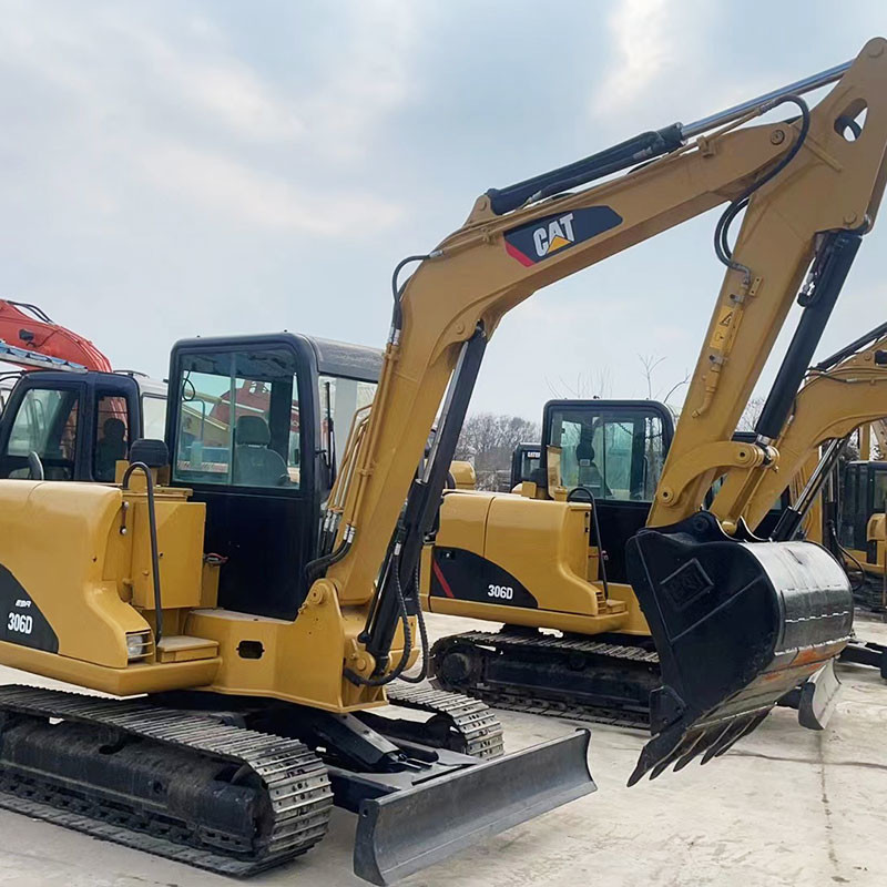 Used Caterpillar 306D Excavator 0.25m³ Bucket Capacity 135L Fuel Tank Great Performance