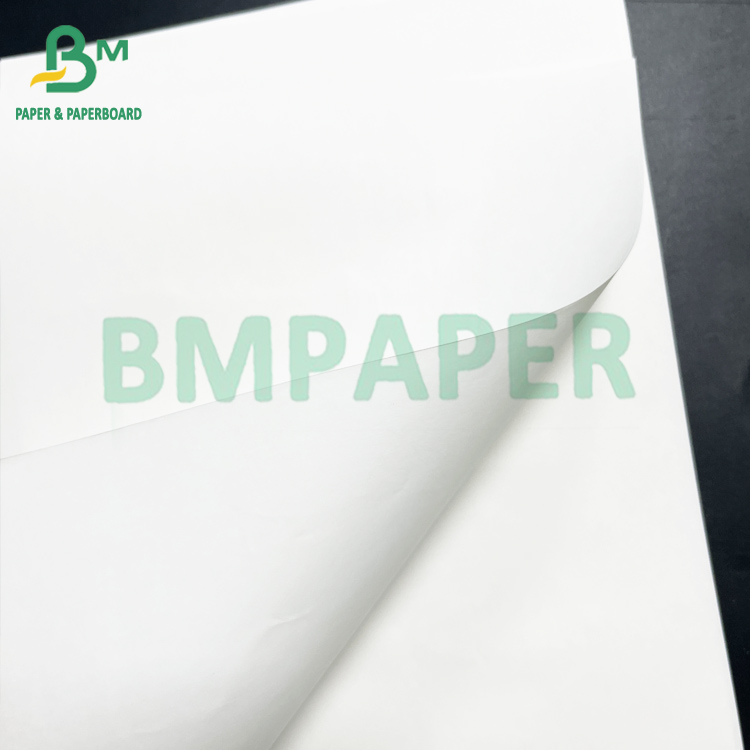 120gsm Smooth Food Contact White Kraft Paper In Sheet for Snack Wrapping