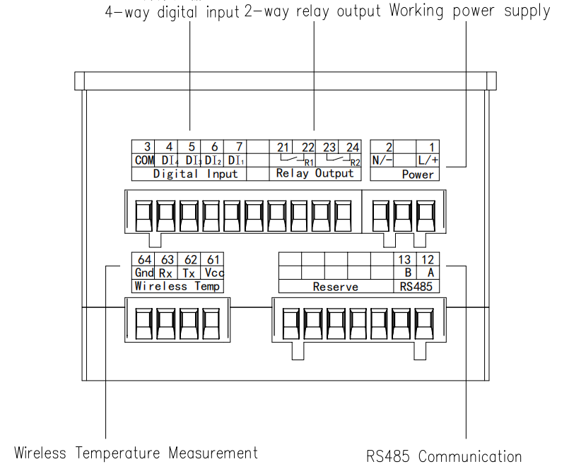 Acrel 300286.SZ Industrial Wireless Temperature Sensor With RS485 ARTM-Pn