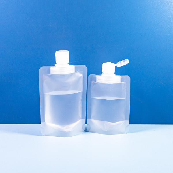 30 50 100ml Spout Bag Shower Gel Shampoo Flip Spout Bag Cosmetic Lotion Travel
