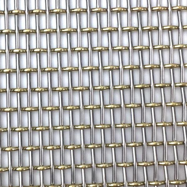 Customizable Stainless Steel Metal Mesh For Hard Decorative In Interior And
