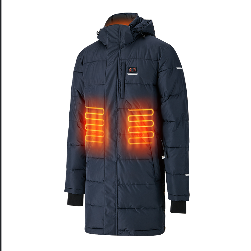 S-3XL Men Electric Heated Jacket Washable Windproof