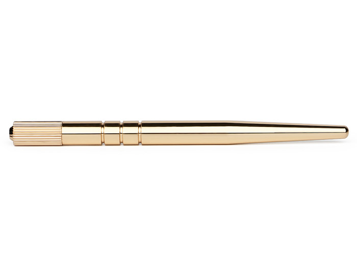 Sterilized Manual Tattoo Pen Permanent Makeup , Eyebrow Stainless Steel Microblading Tattoo Pen