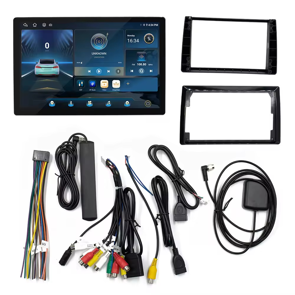 13Inch Universal Touch Screen Car Radio Android Carplay Gps Navigation System