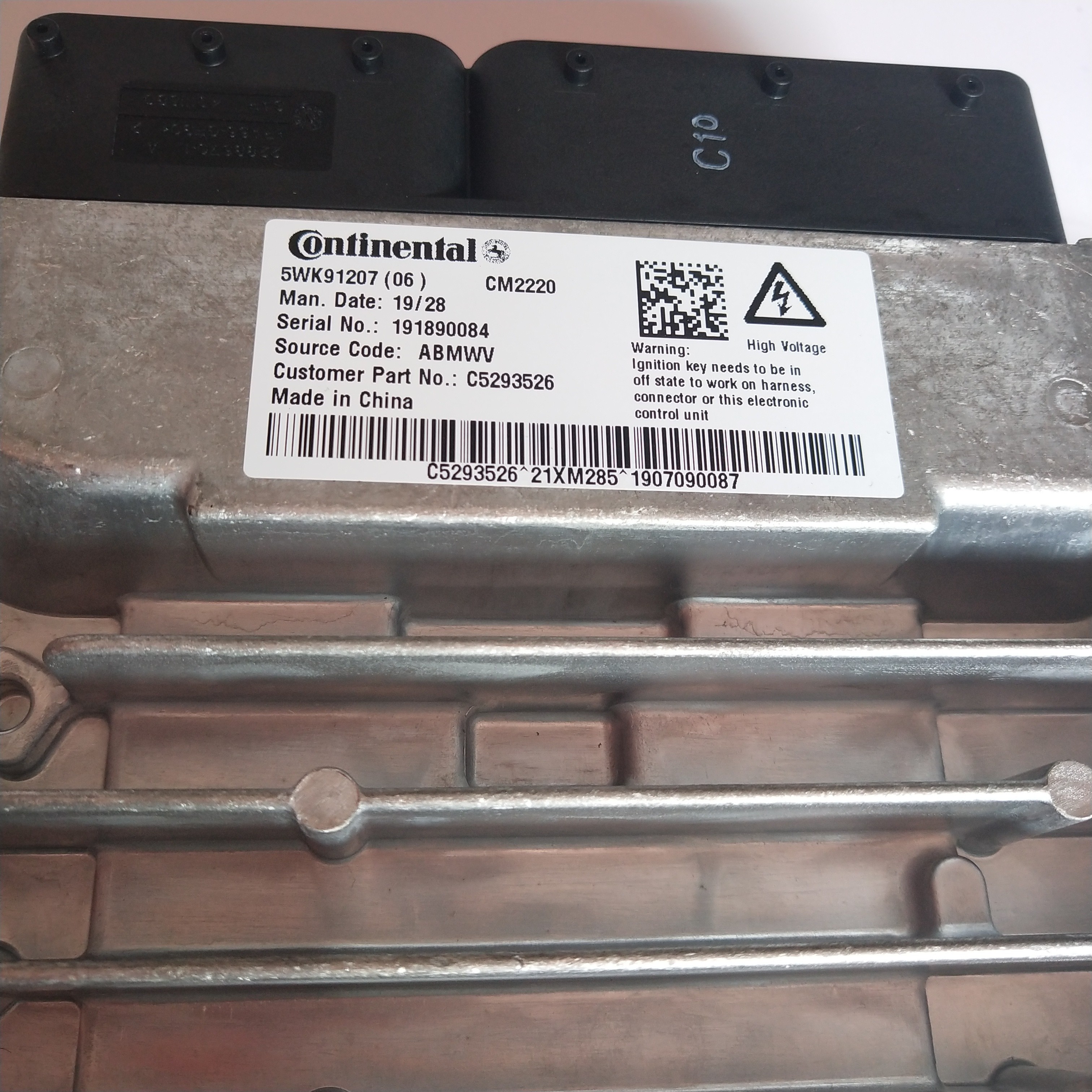 Construction Machinery Engine Small Diesel Engine ISF3.8 Electronic Control Module 5293526