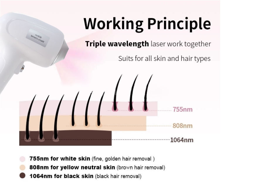 1800W FDA Approved 808 Diode Laser Hair Removal Machine 2in1 Pico