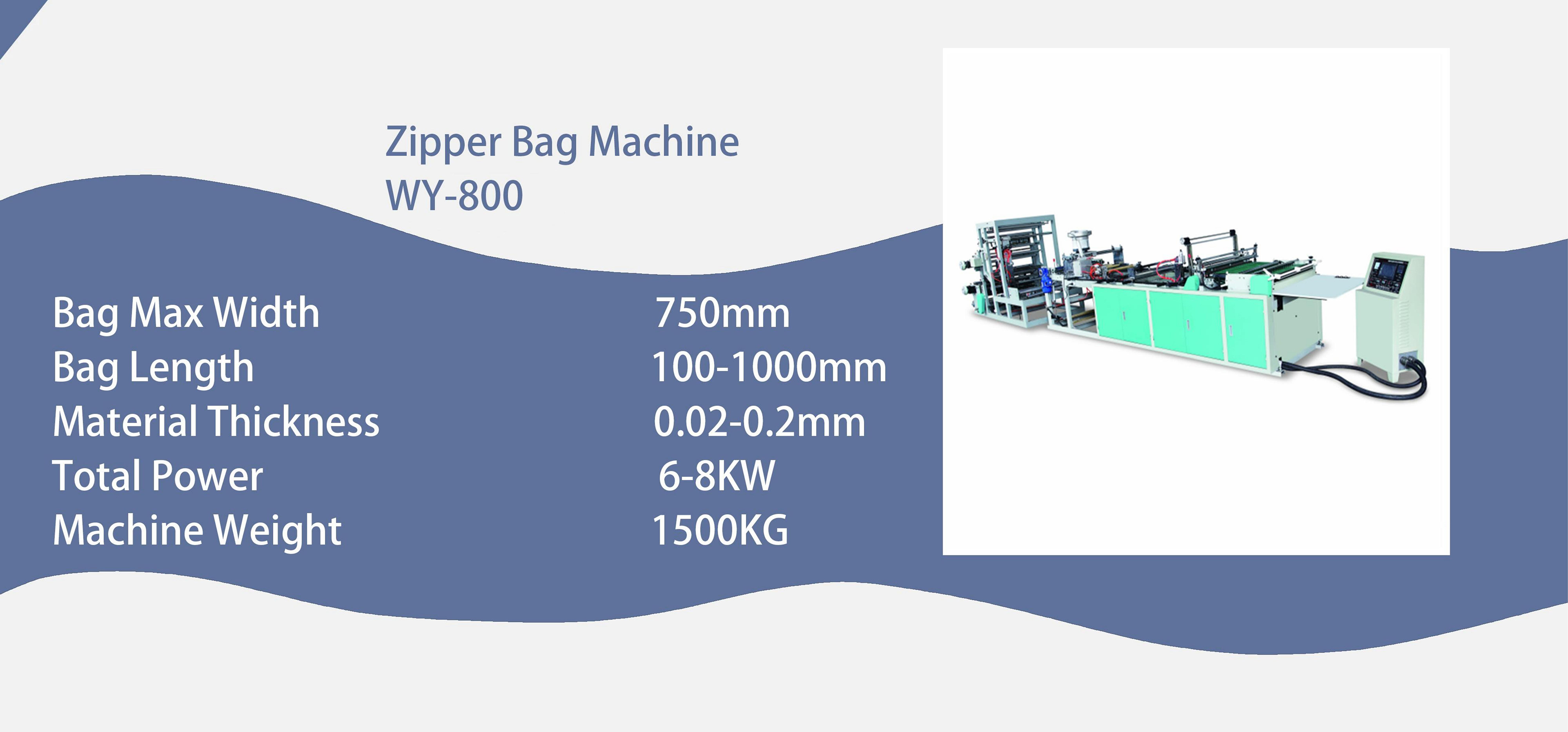 peanut packing machine zipper bag slider PE doypack zipper plastic bag making machines