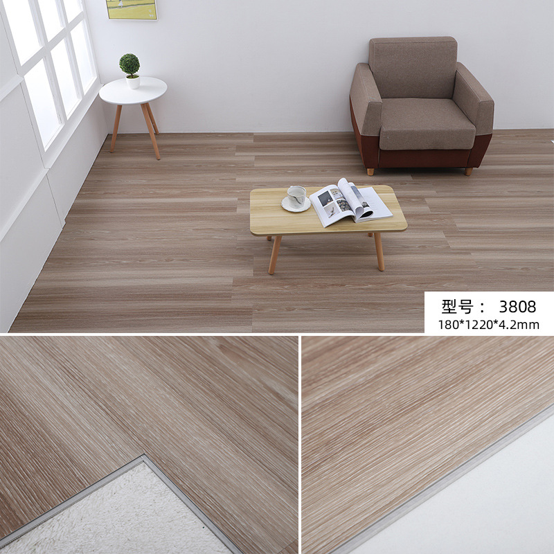 4mm 5mm 8mm Spc Flooring Plastic Vinyl Floor Tile with and Online Technical Support