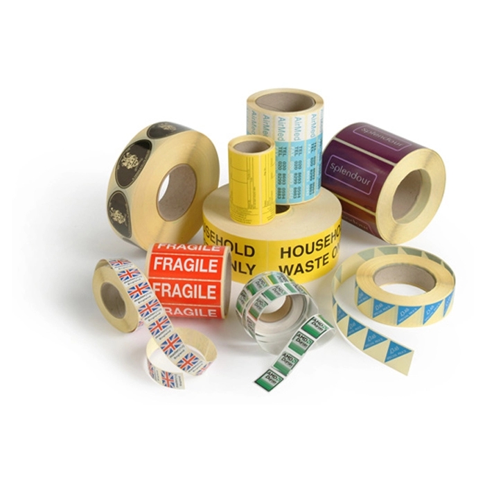 1C/2C Label Sticker Printing , Adhesive White printed Direct Transfer Labels