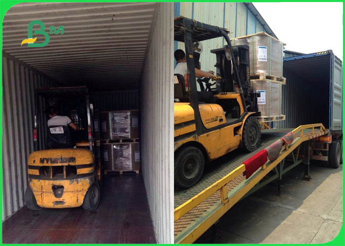 One side printed 100% recycle pulp good whiteness 300gsm duplex board for packing