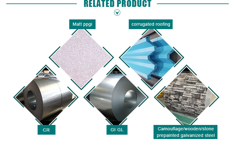 Wooden Pattern Brick Paint PPGI Coils Galvanized Steel Coil For Door