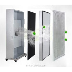 China Optimized Fan Blades and Vibration Dampeners in 575*575*320 mm Fan Filter Unit FFU with Advanced Noise Control on sale