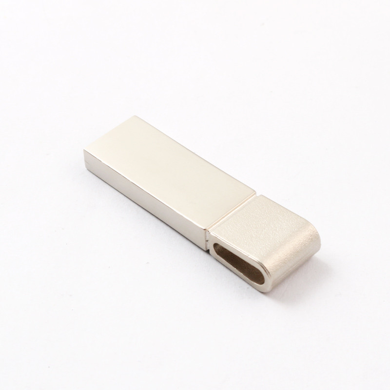 Silver Matt Body Metal USB Pen Drive 2.0 64GB 128GB 20MB/S Custom Laser Logo