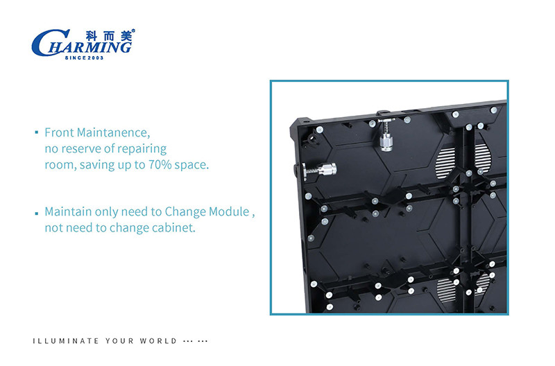 HD Shopping Mall Seamless Fine Pitch LED Display Screen P1.86 Full Color