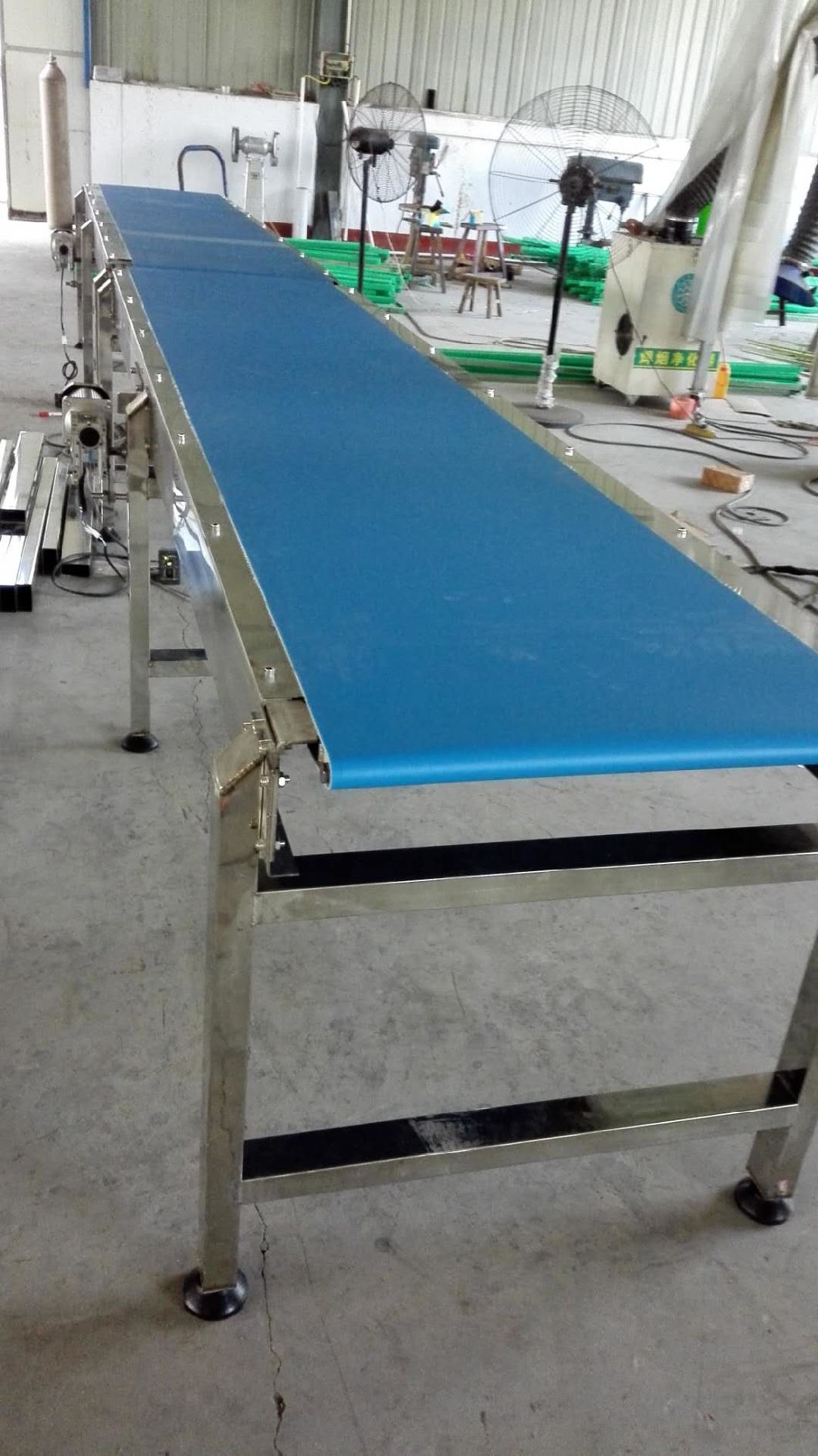 304 Stainless Steel Mesh Belt Conveyor Food Industry
