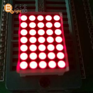 bright blue 5x7 Dot Matrix Led Display Wide Viewing Angle for Indoor And Outdoor