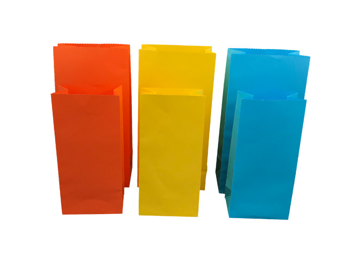 Colorful Personalized Paper Gift Bags Fashionable Design CE Certification