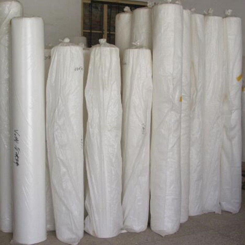 White Cold Water Soluble Non Woven Fabric For Embroidery Backing / Interlining