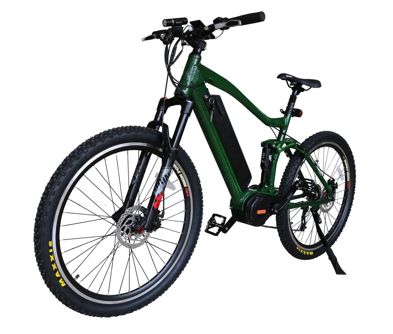 27.5 Inch Fat Tire Mid Drive Electric Bike 9 Speed 48V 1000W Mid Drive Ebike