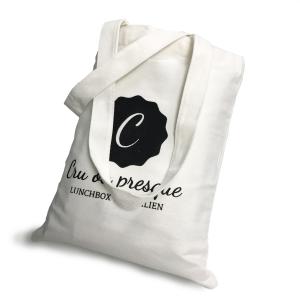 Screen Printing Plain Handle 8oz Canvas Tote Bag