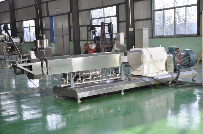 SS201 Fish Feed Extruder Floating Fish Pellet Making Machine