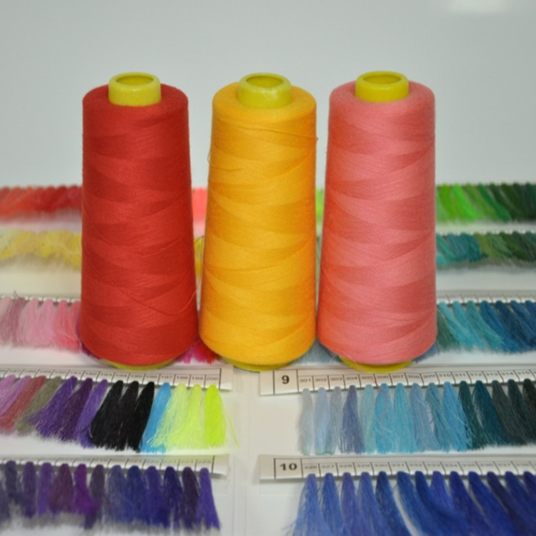 60/3 100 Spun Polyester Sewing Thread For Industrial Sewing Machined High Quality