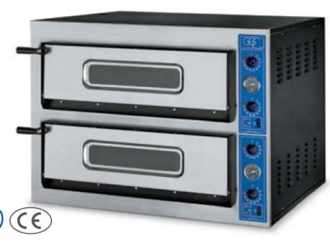 Commercial Grade Stainless Steel Pizza Oven for Precise Baking at 220V-240V