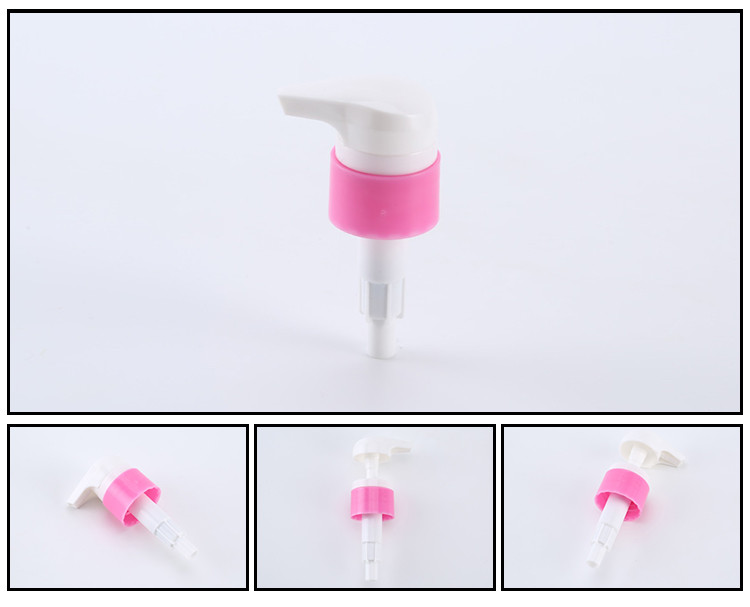 Double Bottle Plastic Lotion Pumps With SUS 304 H Spring Inside