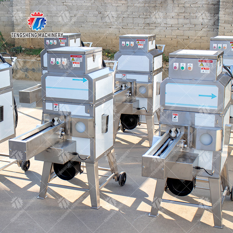 Sweet Glutinous Commercial Corn Peeling Machine 500Kg / Hour Automatic
