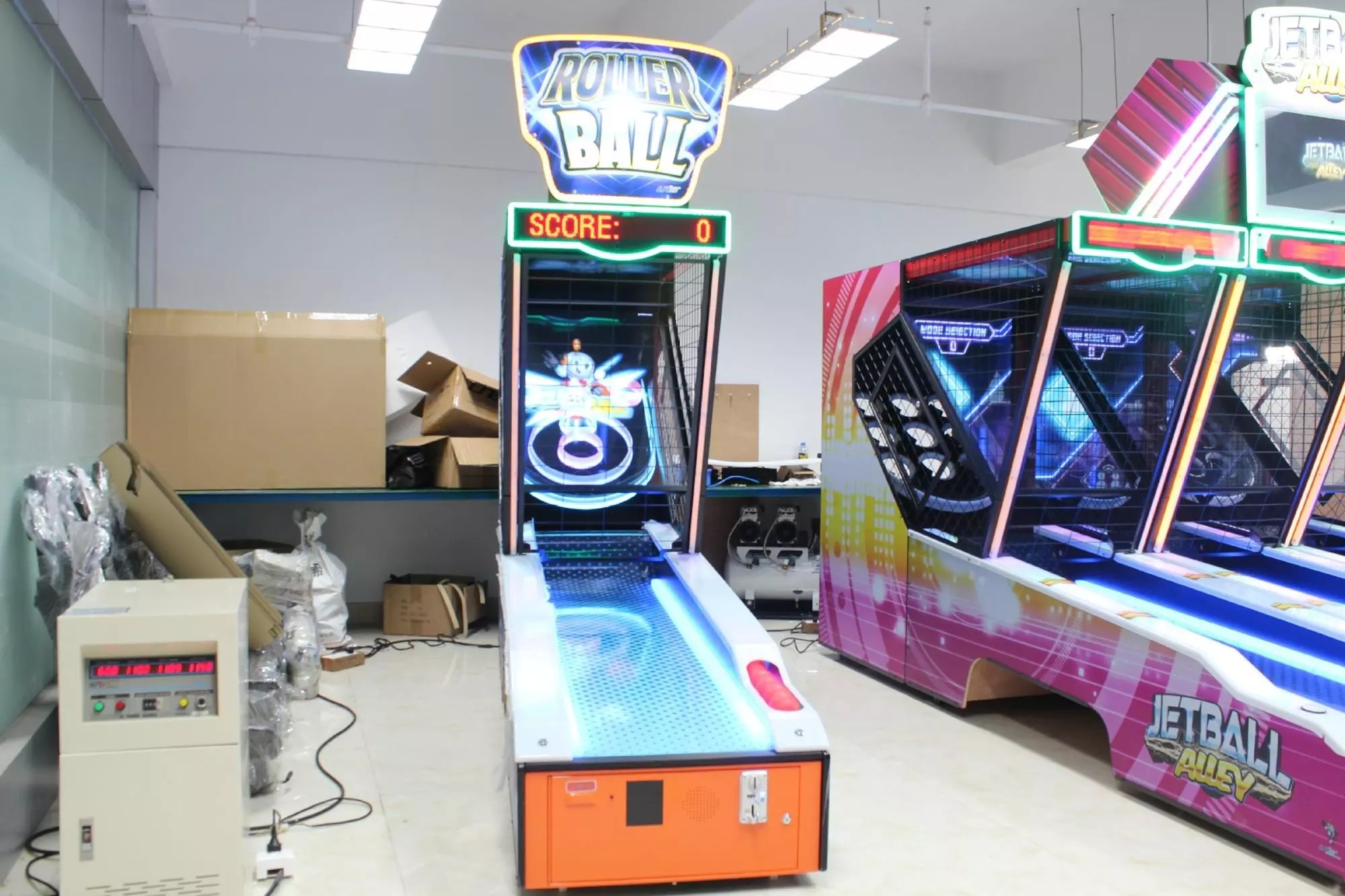 Shopping Center Skee Roller Ball Redemption Arcade Machines