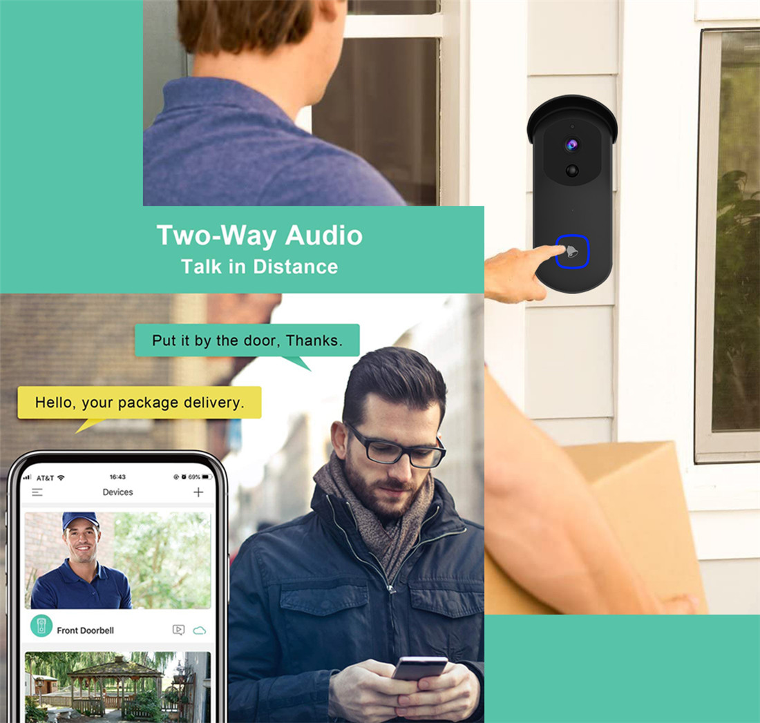 Smart Wi-Fi Doorbell(AD11)