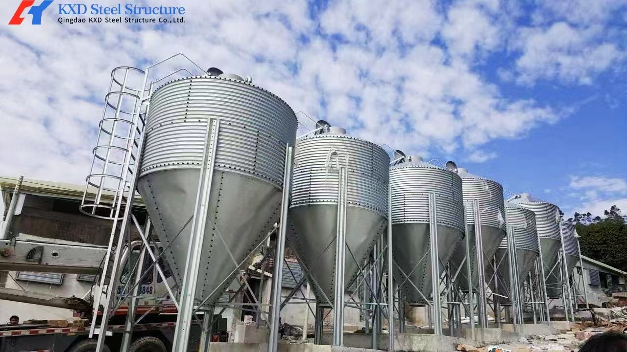 Complete Controlled Poultry Shed Prefabricated Steel Structure Chicken House for Farm Building