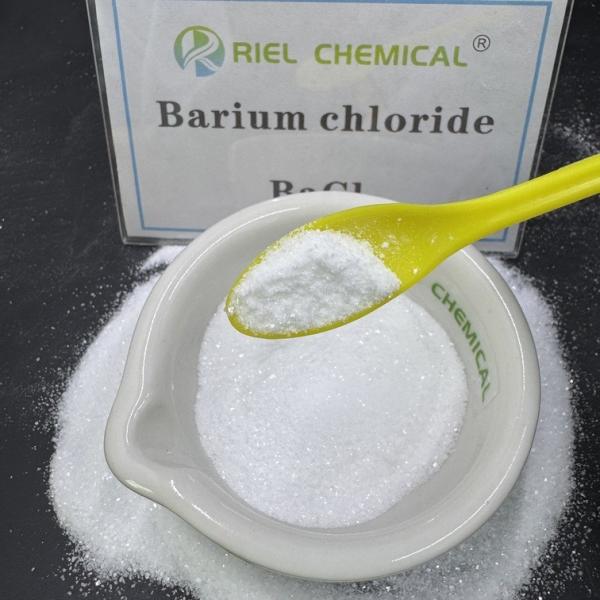 Industrial Grade 99% Barium Chloride Cas 10326-27-9 White Crystal For Fabric