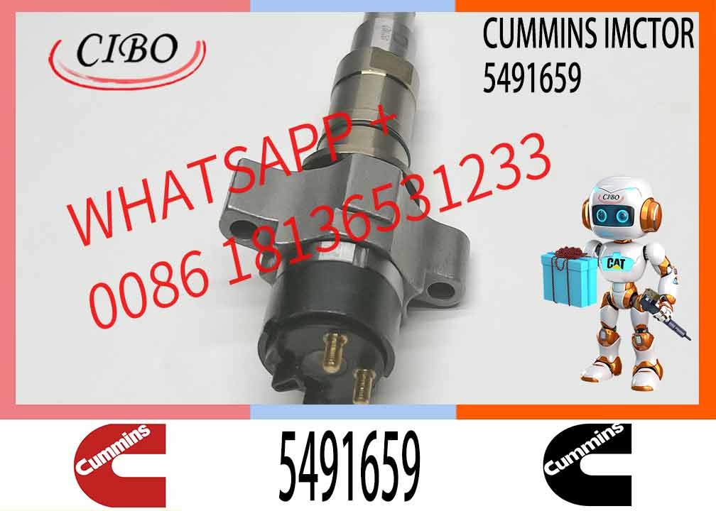 C4359204 Diesel Fuel Injector 4359204 5491659 For Cummins Excavator QSL9.3 ISCE Engine 6L