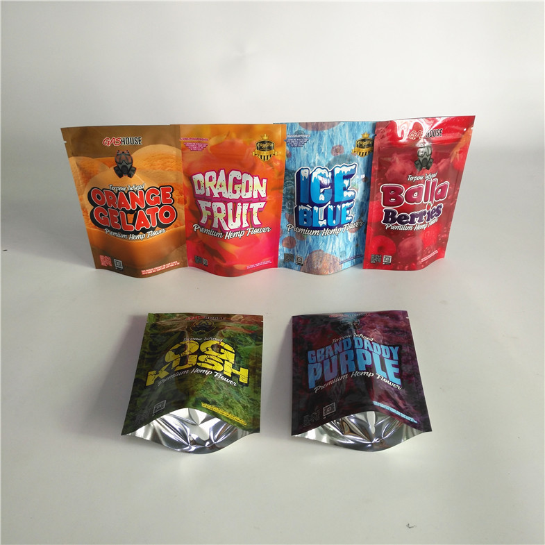 3.5g Cookies Bag Candy Suger Packaging Bag Hemp Flower Seed Packaging Bag