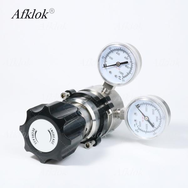Durable Adjustable Precision Back Pressure Valve Inlet 6000psi Outlet 1000psi