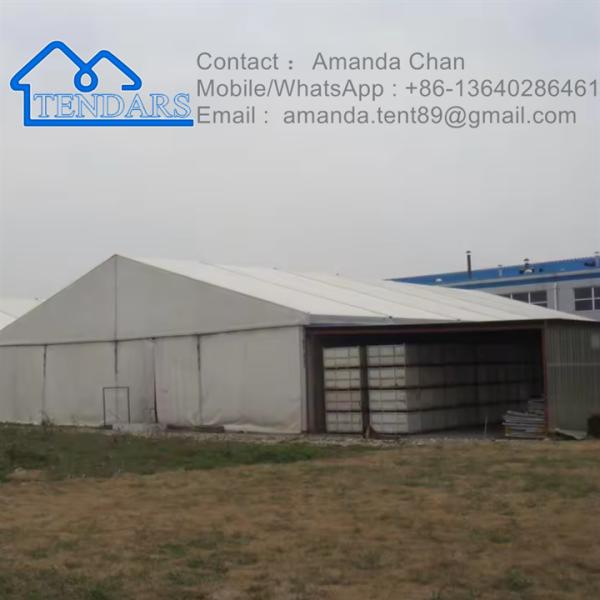 High Quality Aluminum Structure Pvc Cover Warehouse Tent Storage With Cheap