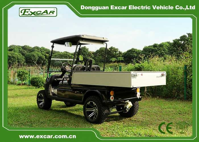14 Inch Tires Hunting Utility Electric Golf Buggies With Cargo Box