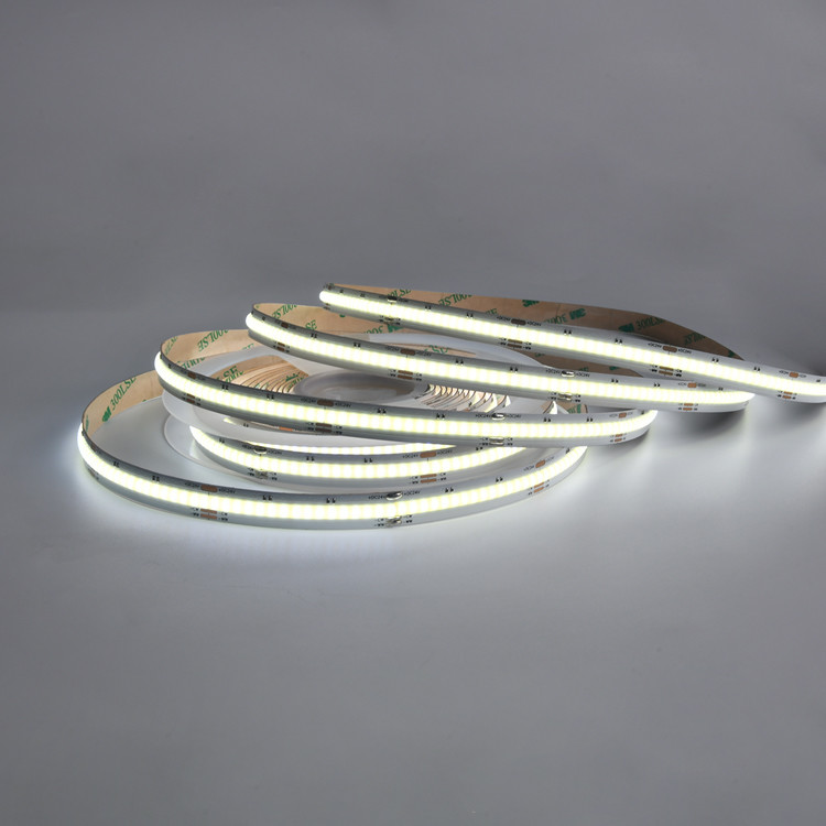COB CCT 640 LEDs Light Strip High Density Flexible FOB For Cabinet Bookcase Counter Bedroom