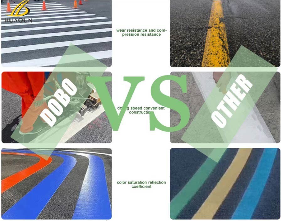 Quick Drying Thermoplastic Paint Ideal For High Traffic Aear Reduce Downtime Road Marking