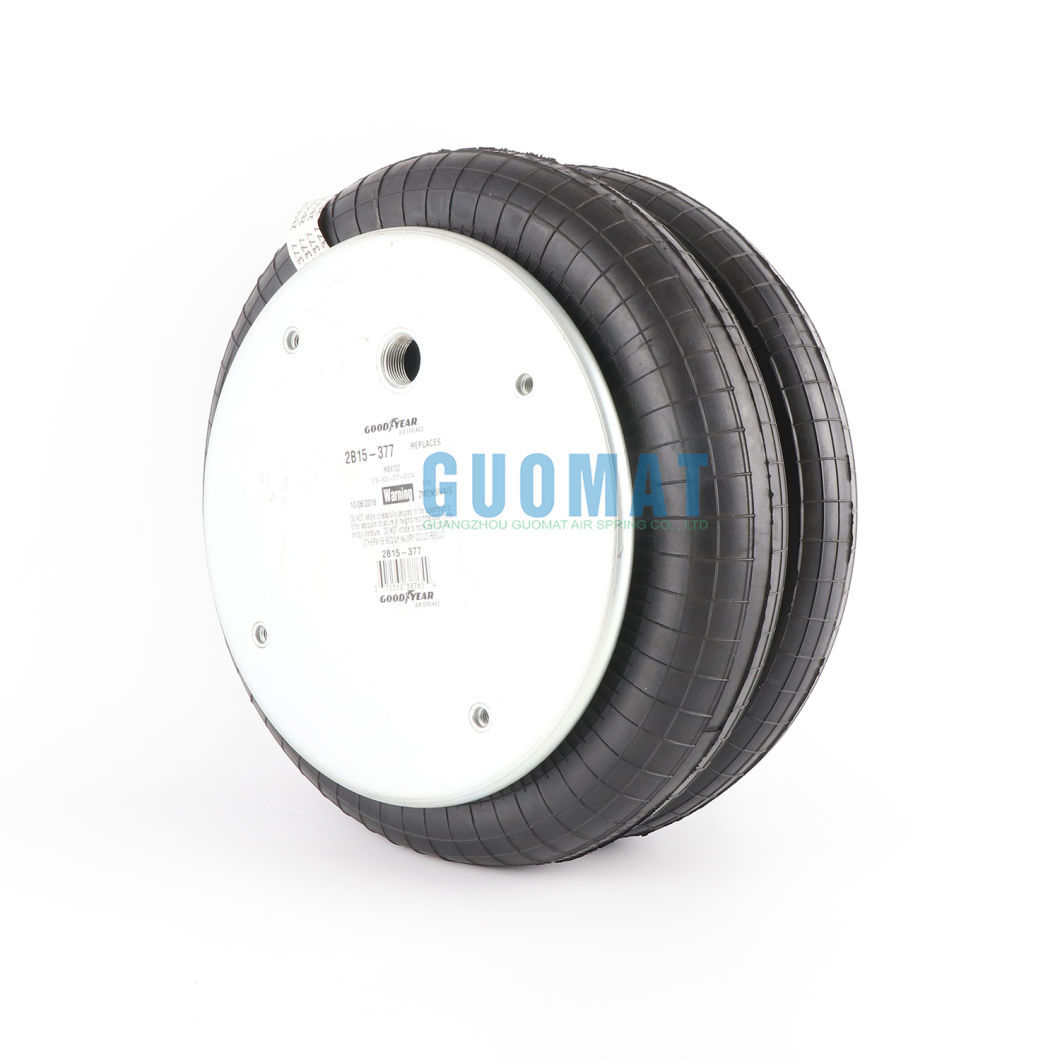 Goodyear Air Spring 2b15-377 Flex 578923377 Double Convolute Bellows Air Spring Enidine Yl-2b15-377