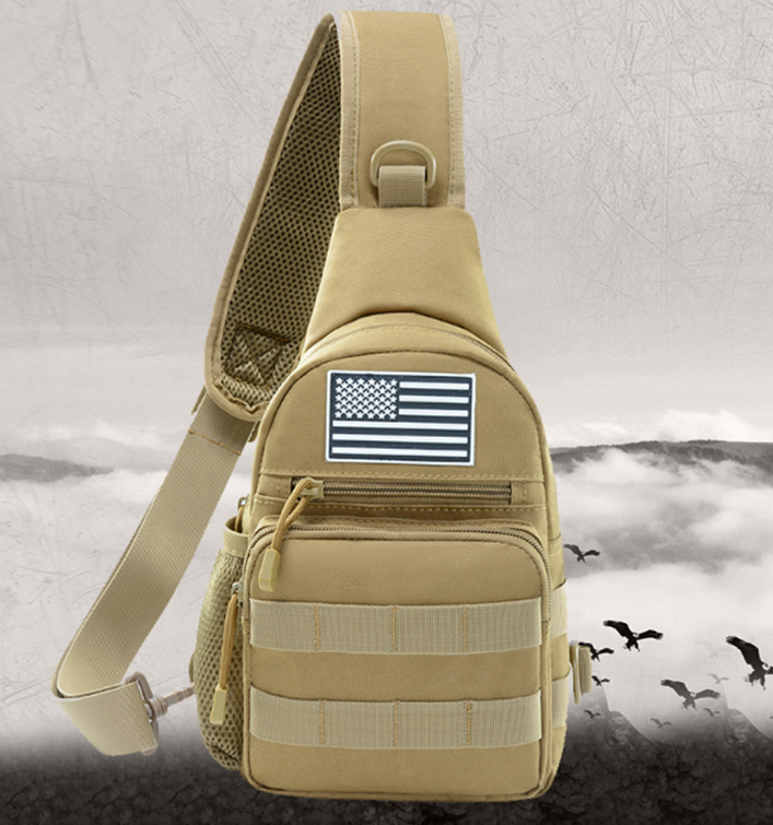 Manufacturers cross-border production of men's and women's general leisure chest bag cross-slung backpack travel is convenient