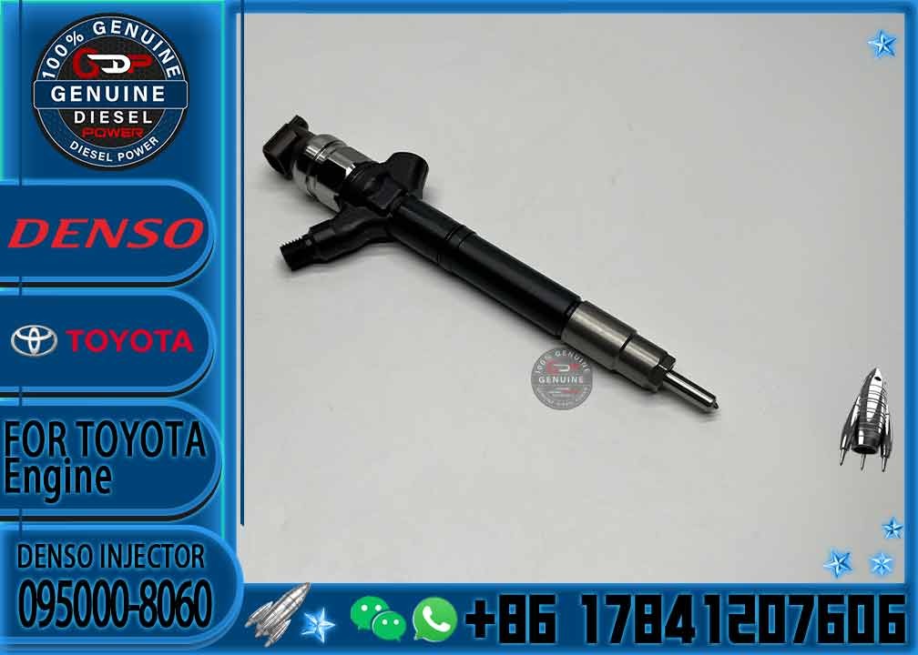 1X Fuel Injector 095000-8060 for TOYOTA VDJ79R VDJ79 Engine