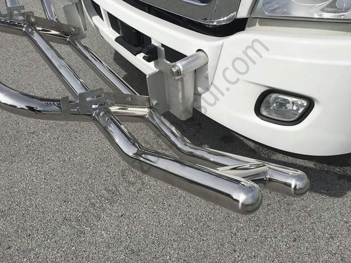 Wholesale Round Square Tube Truck Deer Guard For Freightliner Cascadia